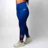 Twisted cut-out legging | Royal blue.