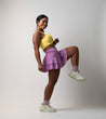 Tennis skirt with built-in shorts | Lilac purple