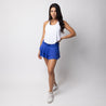 Tennis Skirt with built-in Short | Royal Blue - Up10 activewear