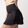 Tennis Skirt with built-in Short | Black - Up10 activewear