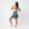 Tennis Skirt with built-in Short | Forest Green - Up10 activewear