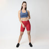 Push Up Biker Shorts | Red - Up10 activewear