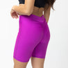 Push-Up Biker Shorts | Purple - Up10 activewear